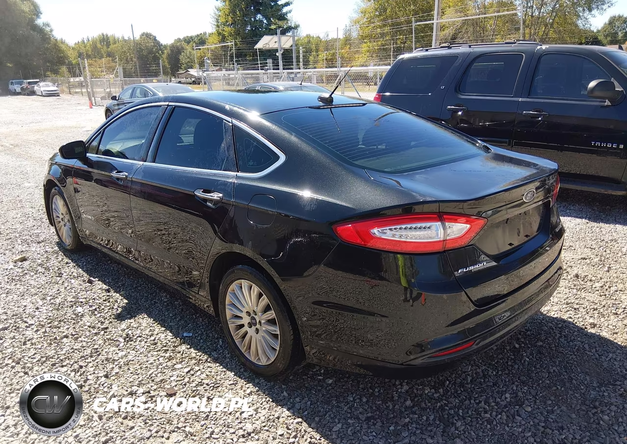 2014 Ford Fusion Hybrid Se VIN:3FA6P0LUXER317236 - 3