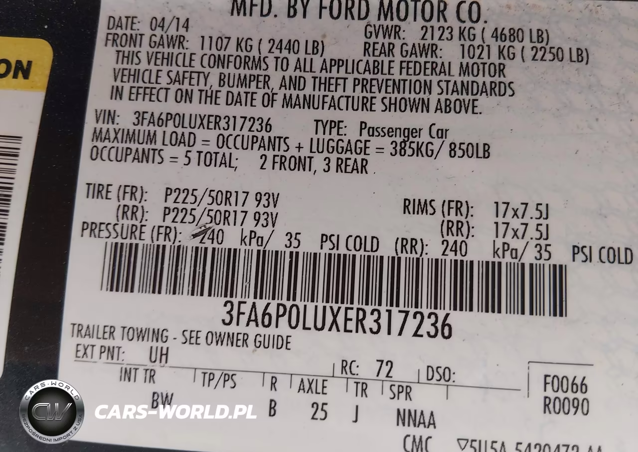 2014 Ford Fusion Hybrid Se VIN:3FA6P0LUXER317236 - 9