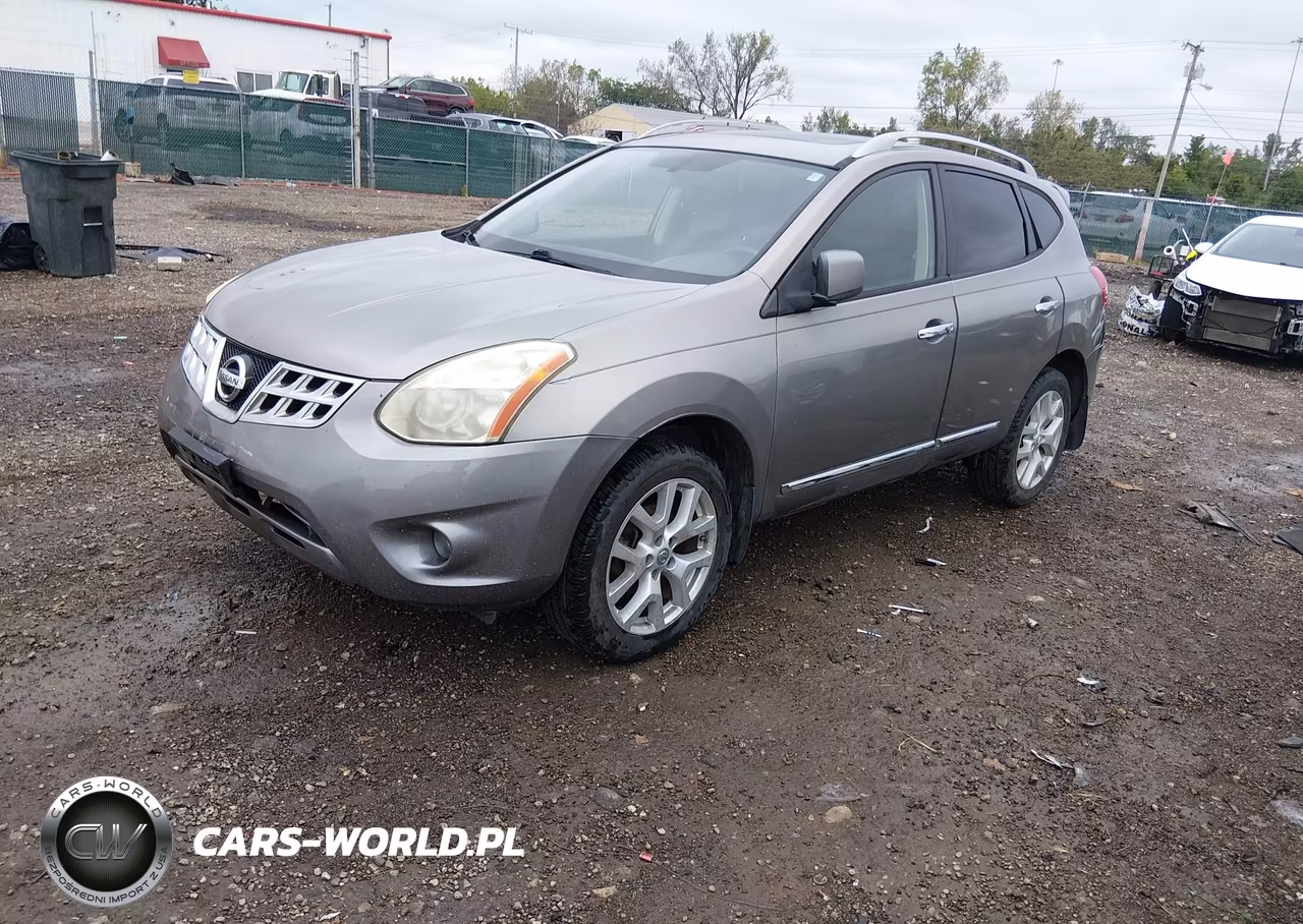 2011 Nissan Rogue Sv VIN:JN8AS5MV9BW666845 - 2