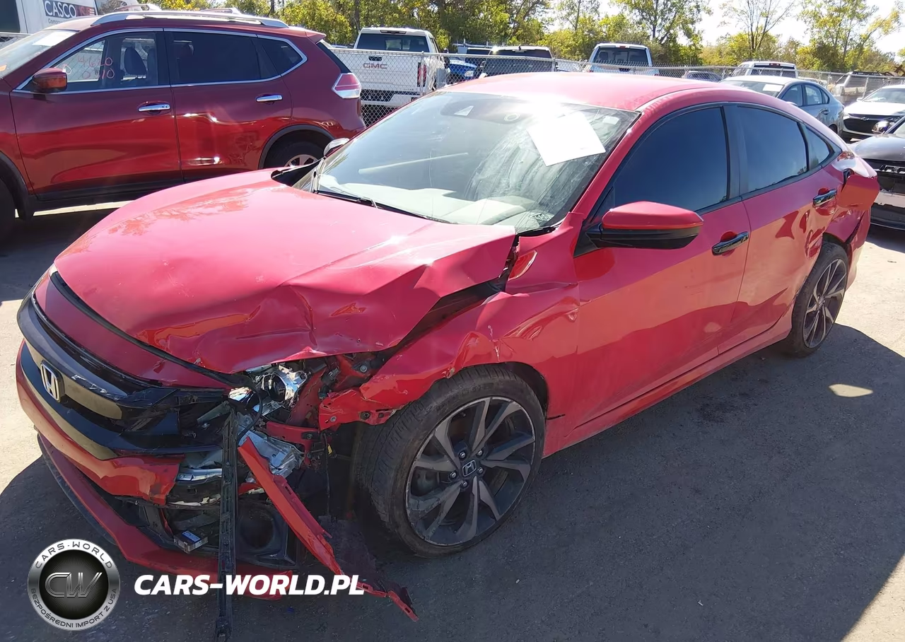 2020 Honda Civic Sport VIN:2HGFC2F86LH591351 - 2