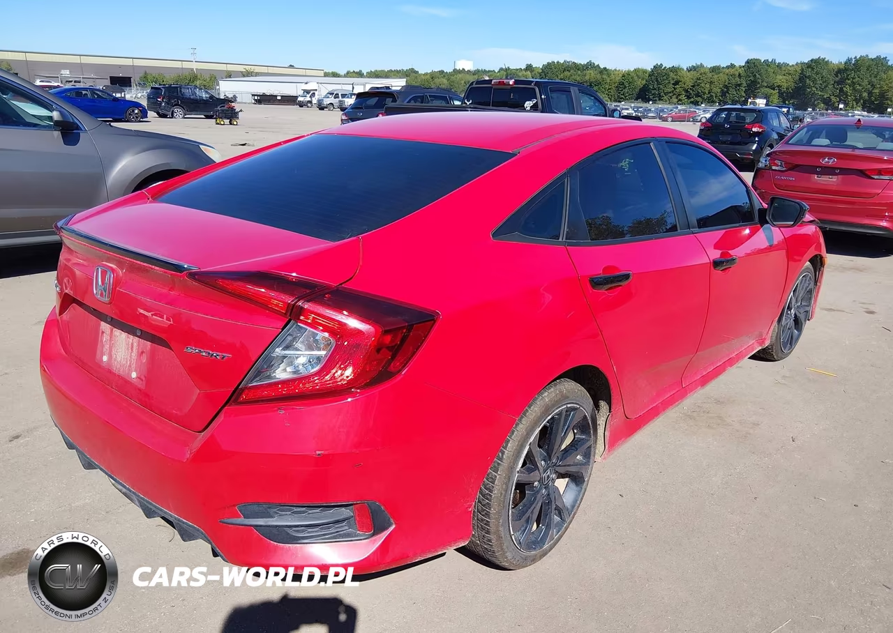 2020 Honda Civic Sport VIN:2HGFC2F86LH591351 - 4