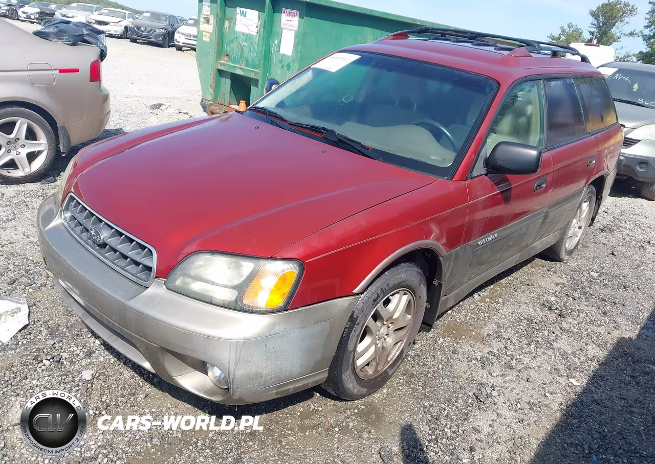 2004 Subaru Outback VIN:4S3BH675847612904 - 2