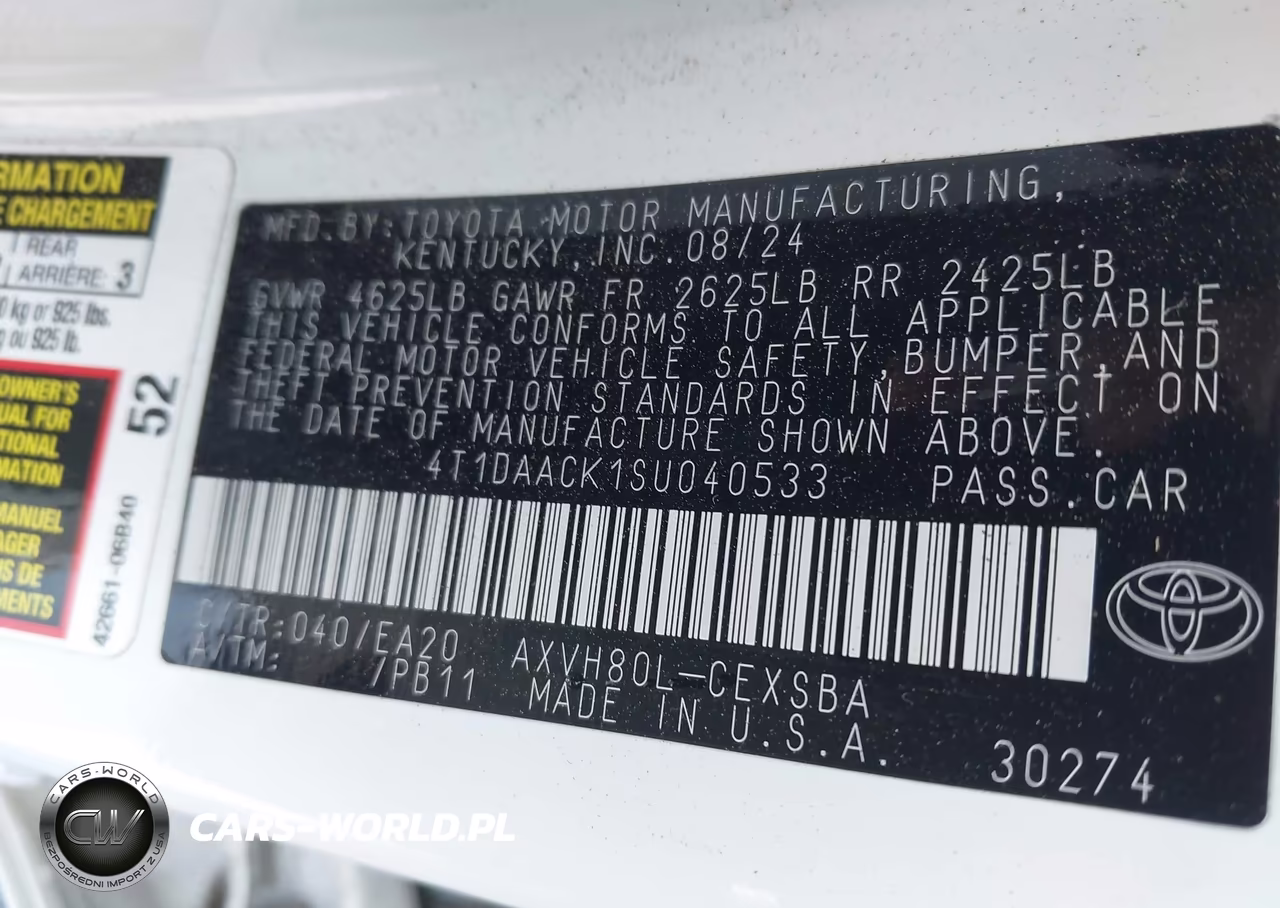 2025 Toyota Camry Se VIN:4T1DAACK1SU040533 - 9