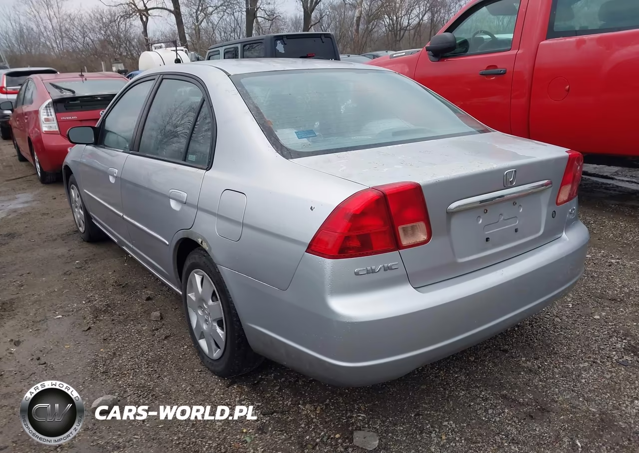 2001 Honda Civic Ex VIN:1HGES25791L077551 - 3