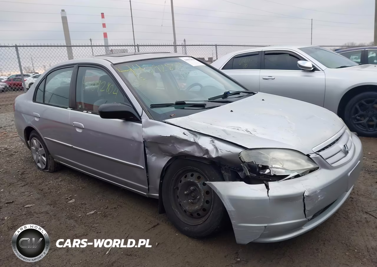 2001 Honda Civic Ex VIN:1HGES25791L077551 - 6