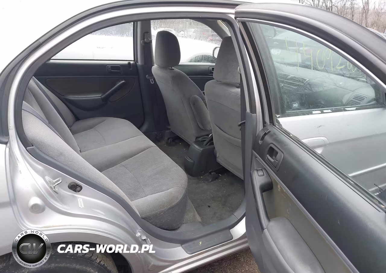 2001 Honda Civic Ex VIN:1HGES25791L077551 - 8
