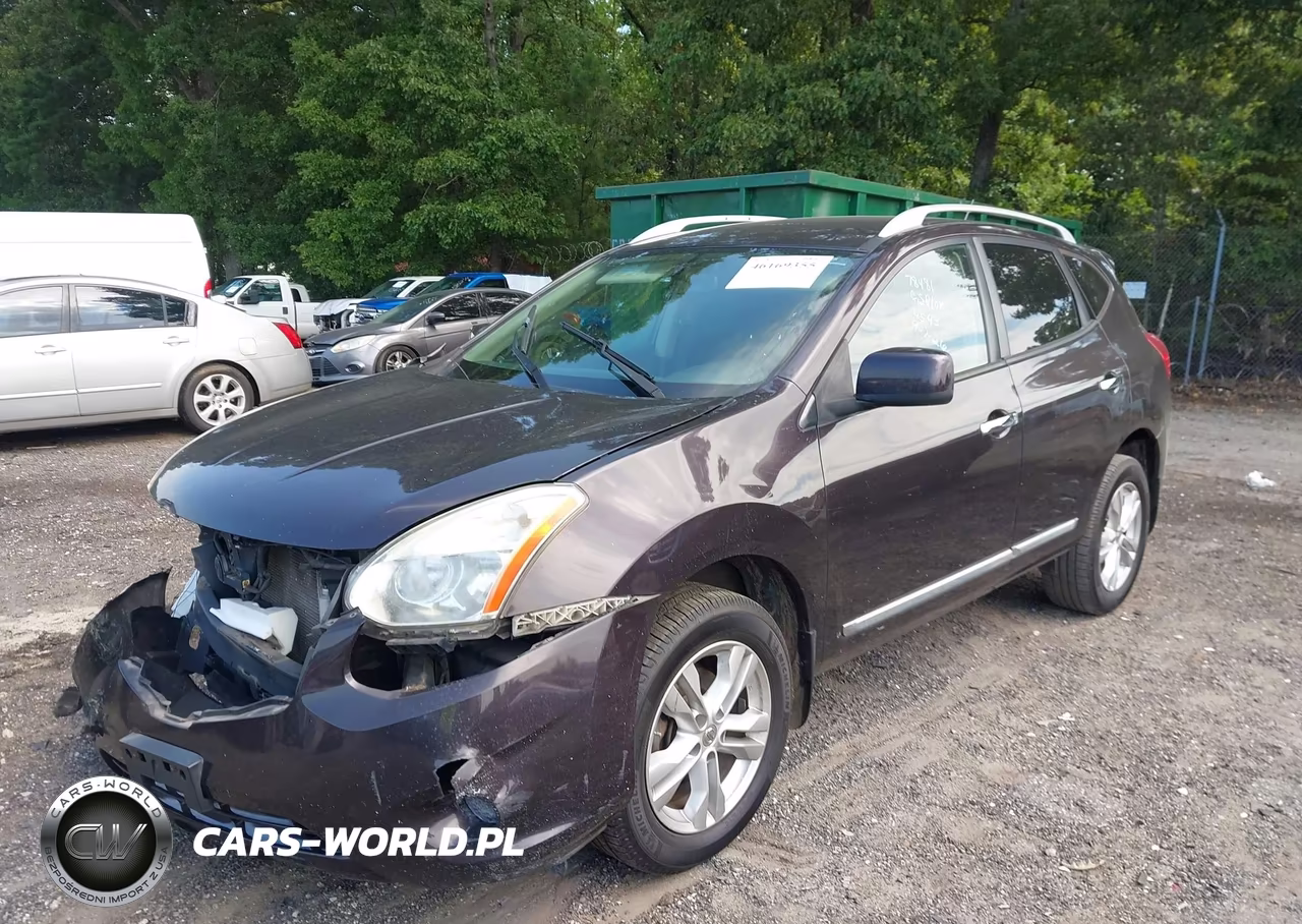 2013 Nissan Rogue Sv VIN:JN8AS5MT2DW004543 - 2