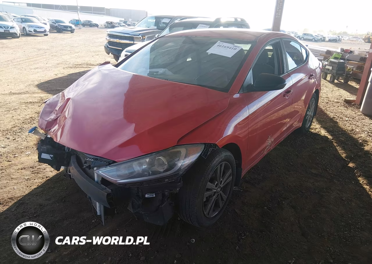 2018 Hyundai Elantra Sel VIN:5NPD84LF7JH255329 - 2