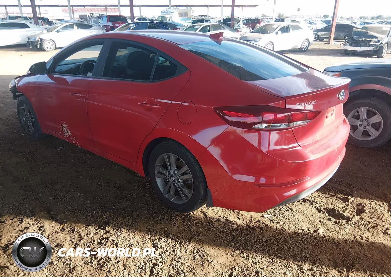 2018 Hyundai Elantra Sel VIN:5NPD84LF7JH255329 - 3