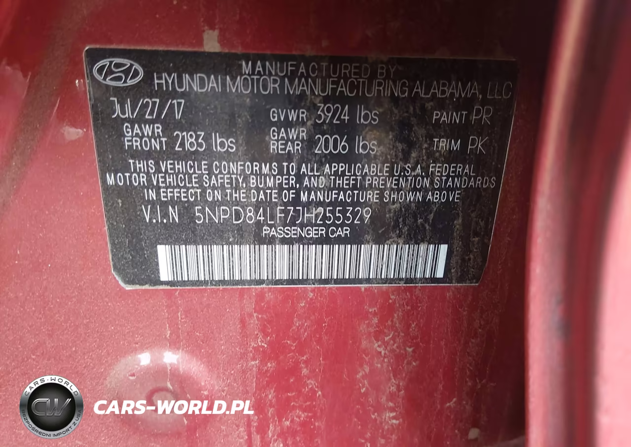 2018 Hyundai Elantra Sel VIN:5NPD84LF7JH255329 - 9
