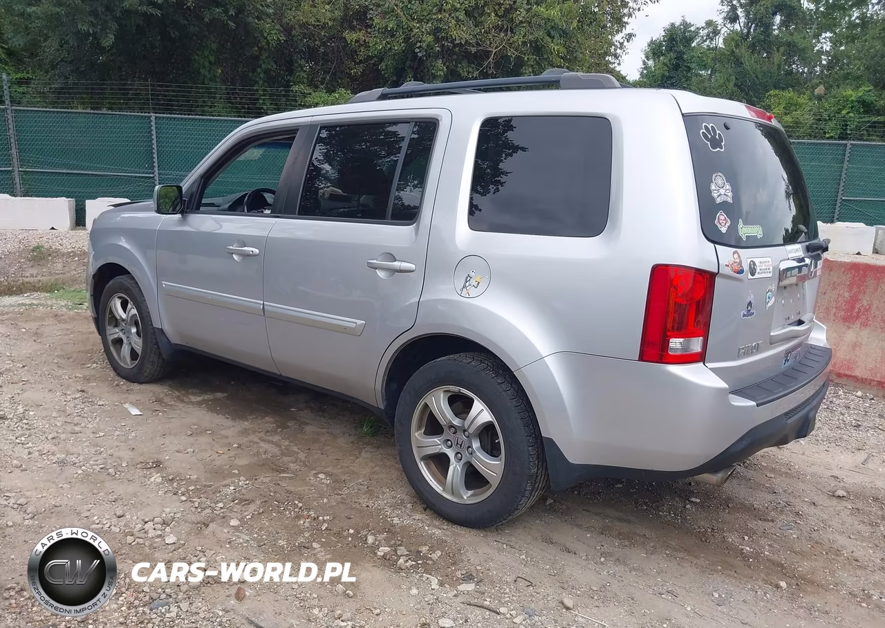2014 Honda Pilot Ex-L VIN:5FNYF4H57EB045227 - 3