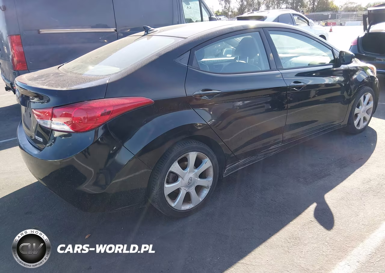 2013 Hyundai Elantra Limited VIN:KMHDH4AE5DU820810 - 4