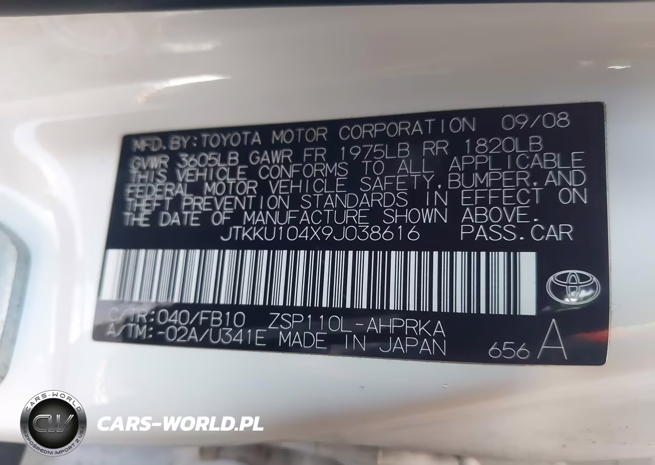 2009 Scion Xd VIN:JTKKU104X9J038616 - 17