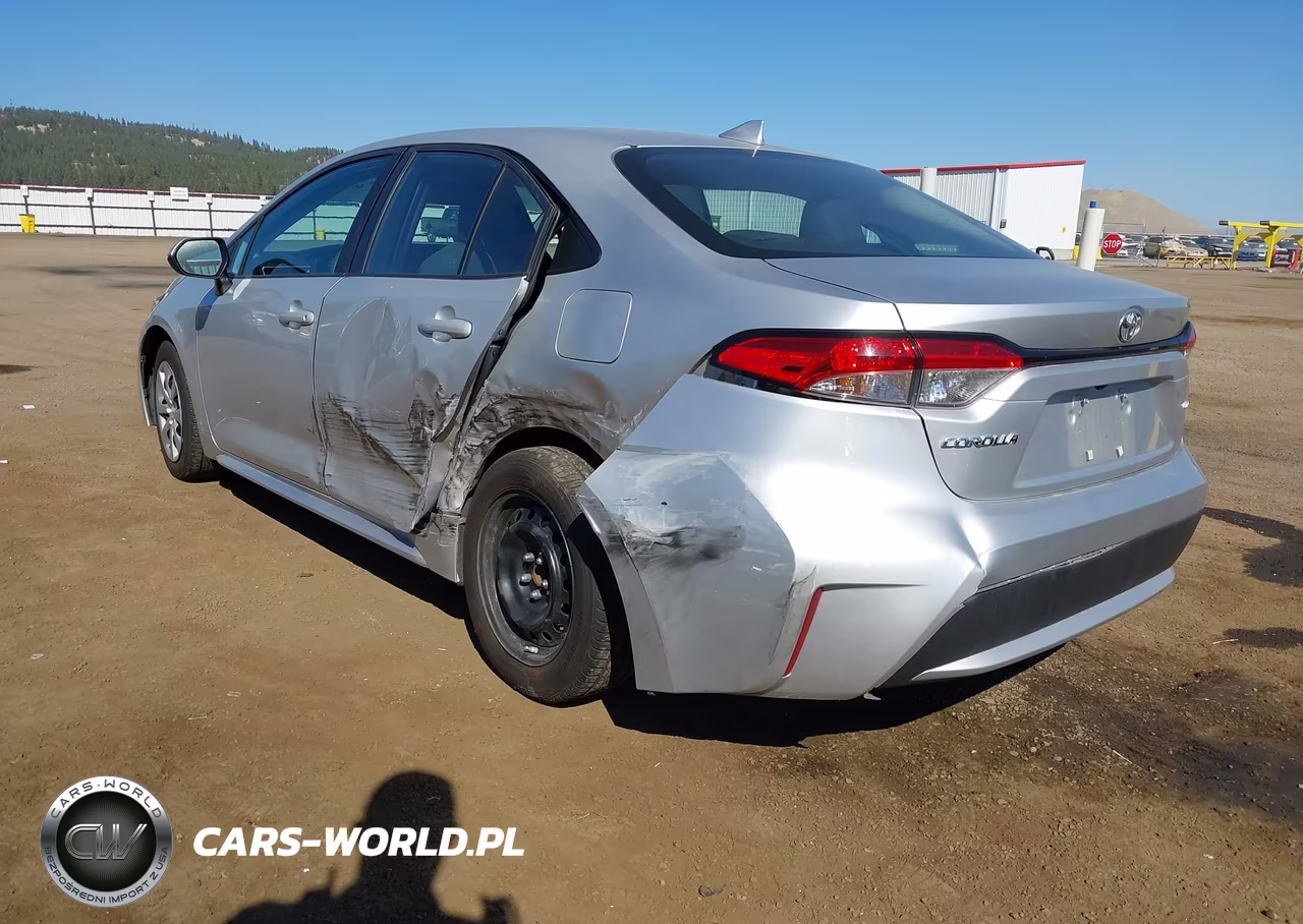 2022 Toyota Corolla Le VIN:5YFEPMAE3NP357947 - 3