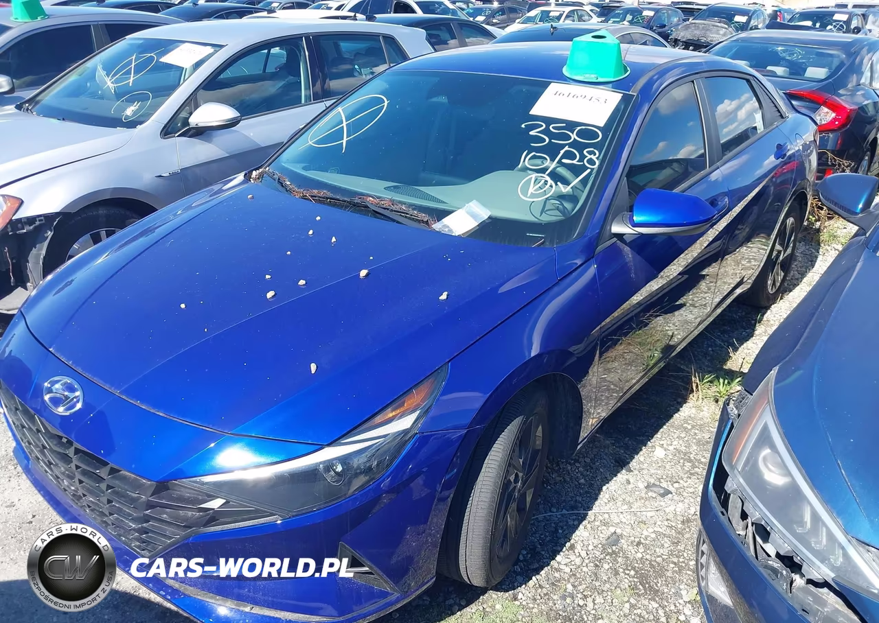 2023 Hyundai Elantra Sel VIN:KMHLM4AG6PU586156 - 2