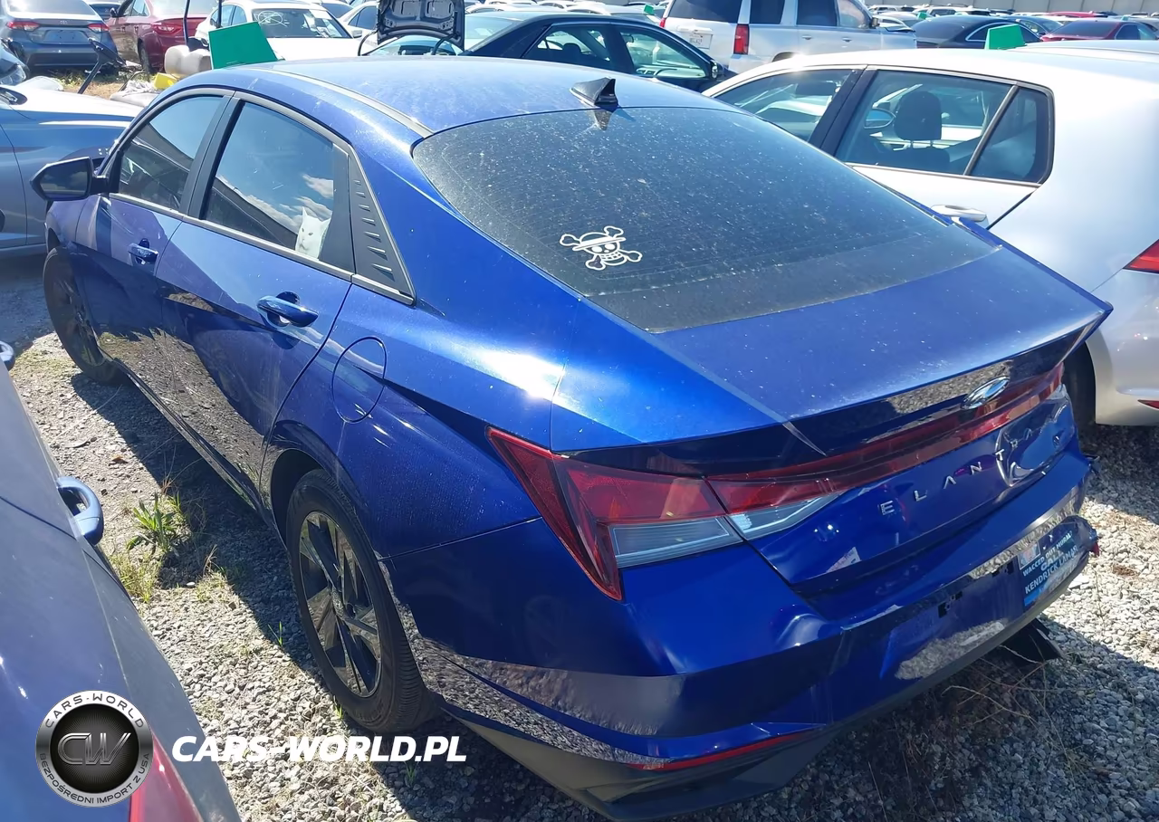 2023 Hyundai Elantra Sel VIN:KMHLM4AG6PU586156 - 3