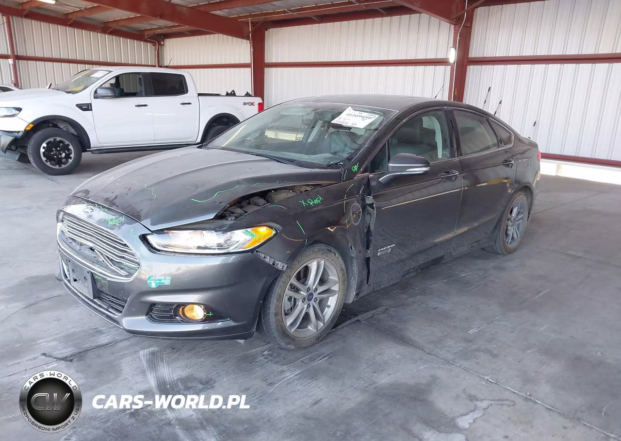 2015 Ford Fusion Energi Titanium VIN:3FA6P0SU0FR170489 - 2