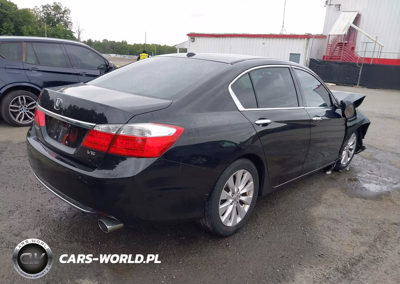 2014 Honda Accord Ex-L V-6 VIN:1HGCR3F84EA034429 - 4