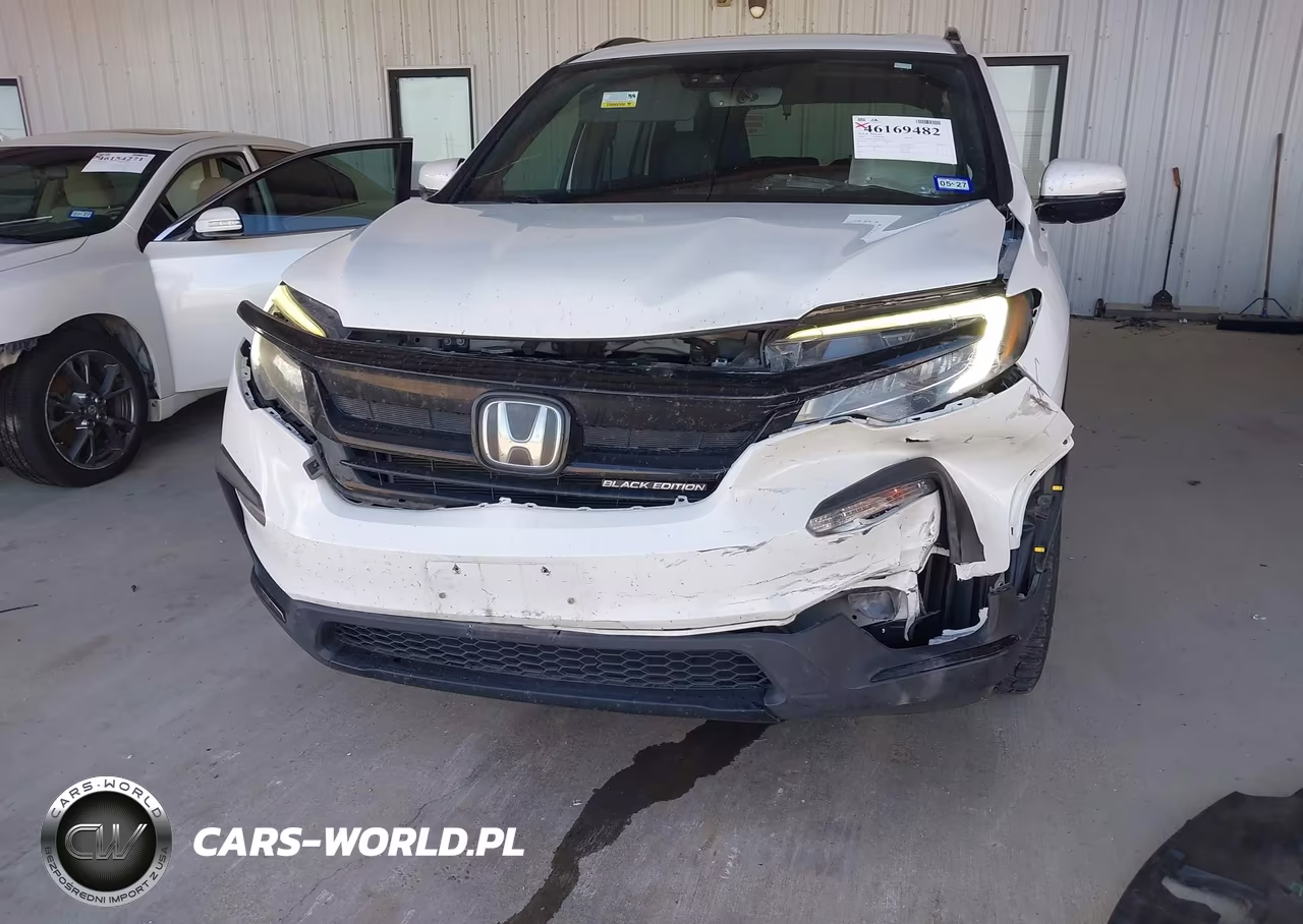 2021 Honda Pilot Awd Black Edition VIN:5FNYF6H75MB042189 - 6