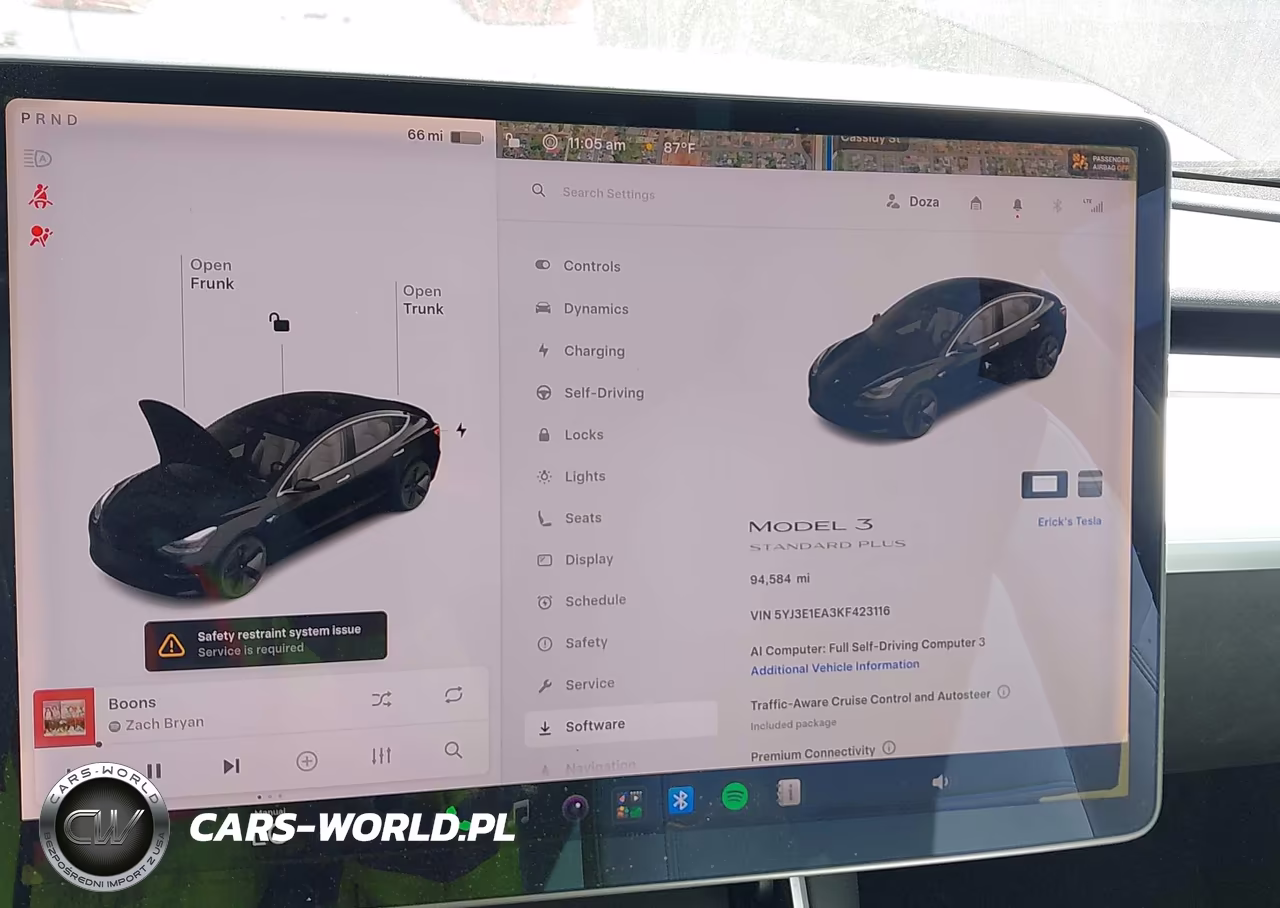2019 Tesla Model 3 Long Range-Mid Range-Standard Range-Standard Range Plus VIN:5YJ3E1EA3KF423116 - 7