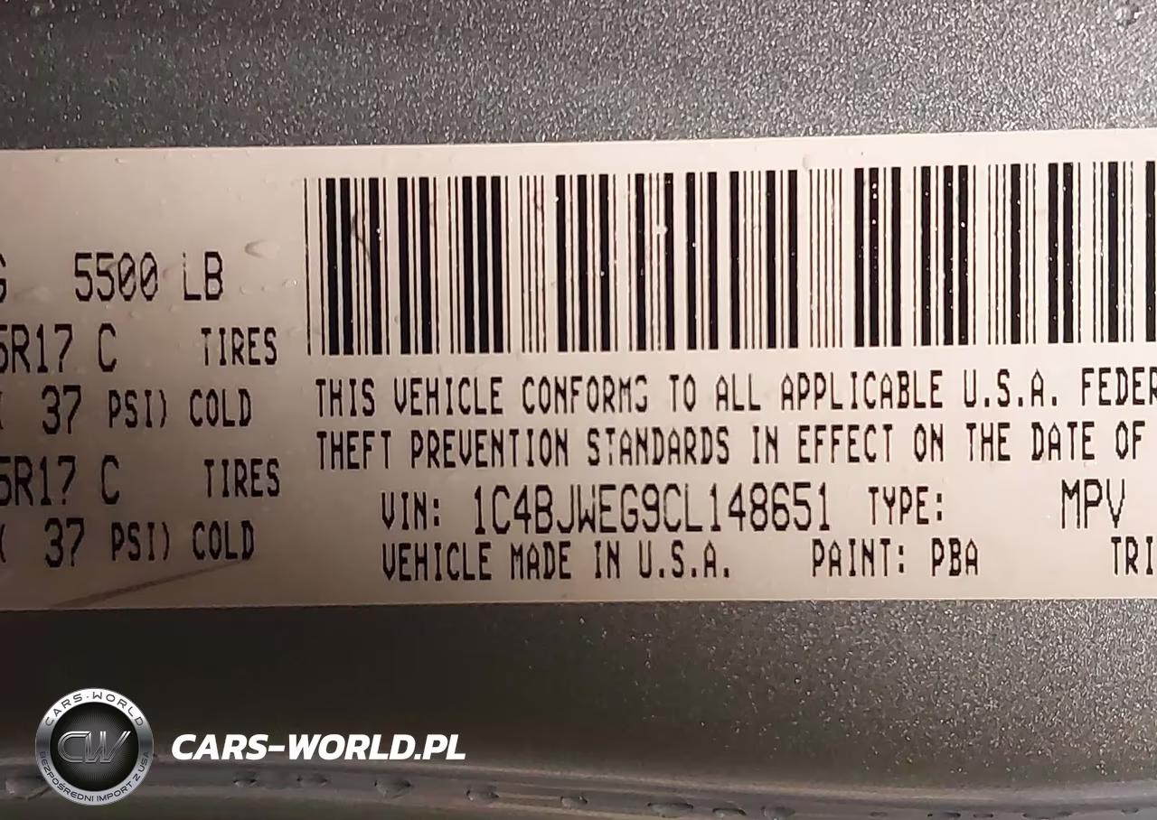 2012 Jeep Wrangler Unlimited Sahara VIN:1C4BJWEG9CL148651 - 9