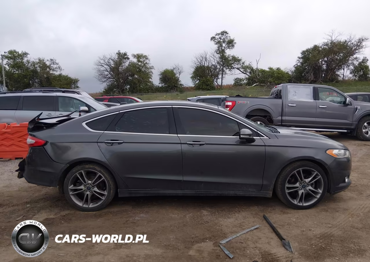 2016 Ford Fusion Titanium VIN:3FA6P0K90GR156654 - 13