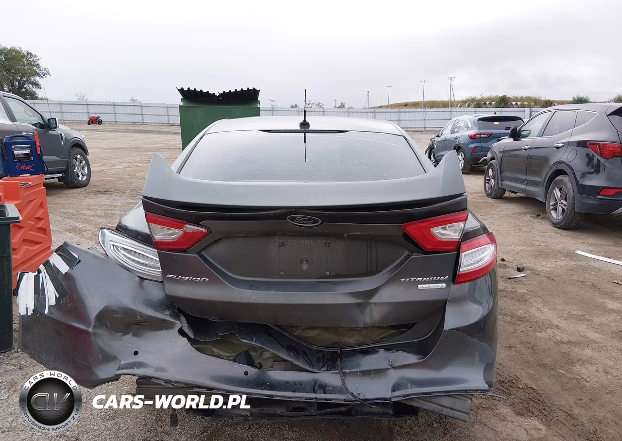 2016 Ford Fusion Titanium VIN:3FA6P0K90GR156654 - 16
