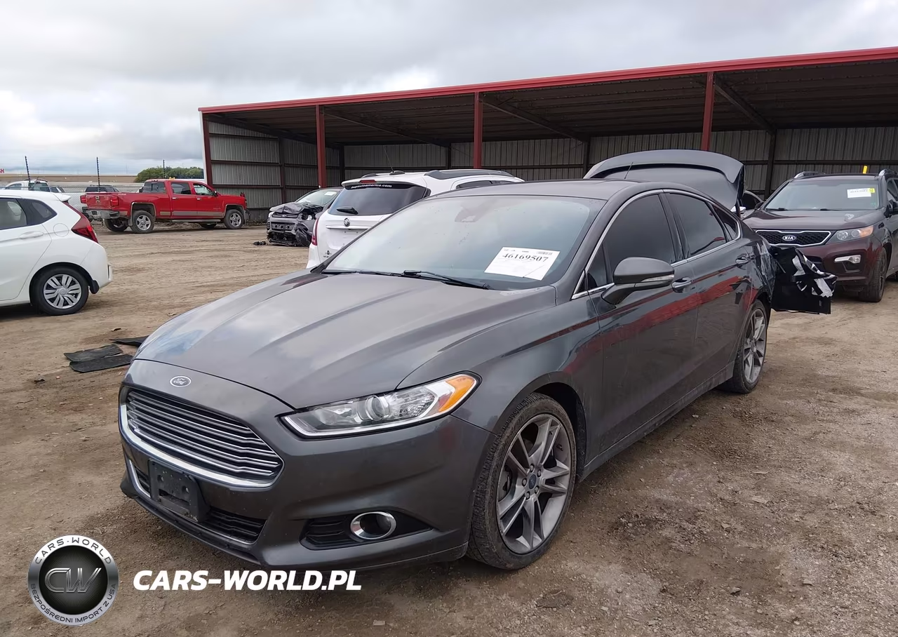 2016 Ford Fusion Titanium VIN:3FA6P0K90GR156654 - 2