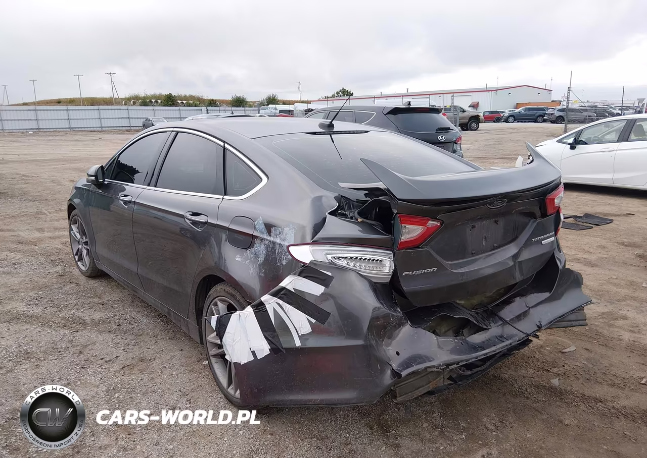 2016 Ford Fusion Titanium VIN:3FA6P0K90GR156654 - 3