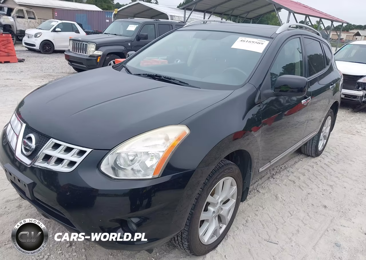 2011 Nissan Rogue Sv VIN:JN8AS5MV1BW672493 - 2