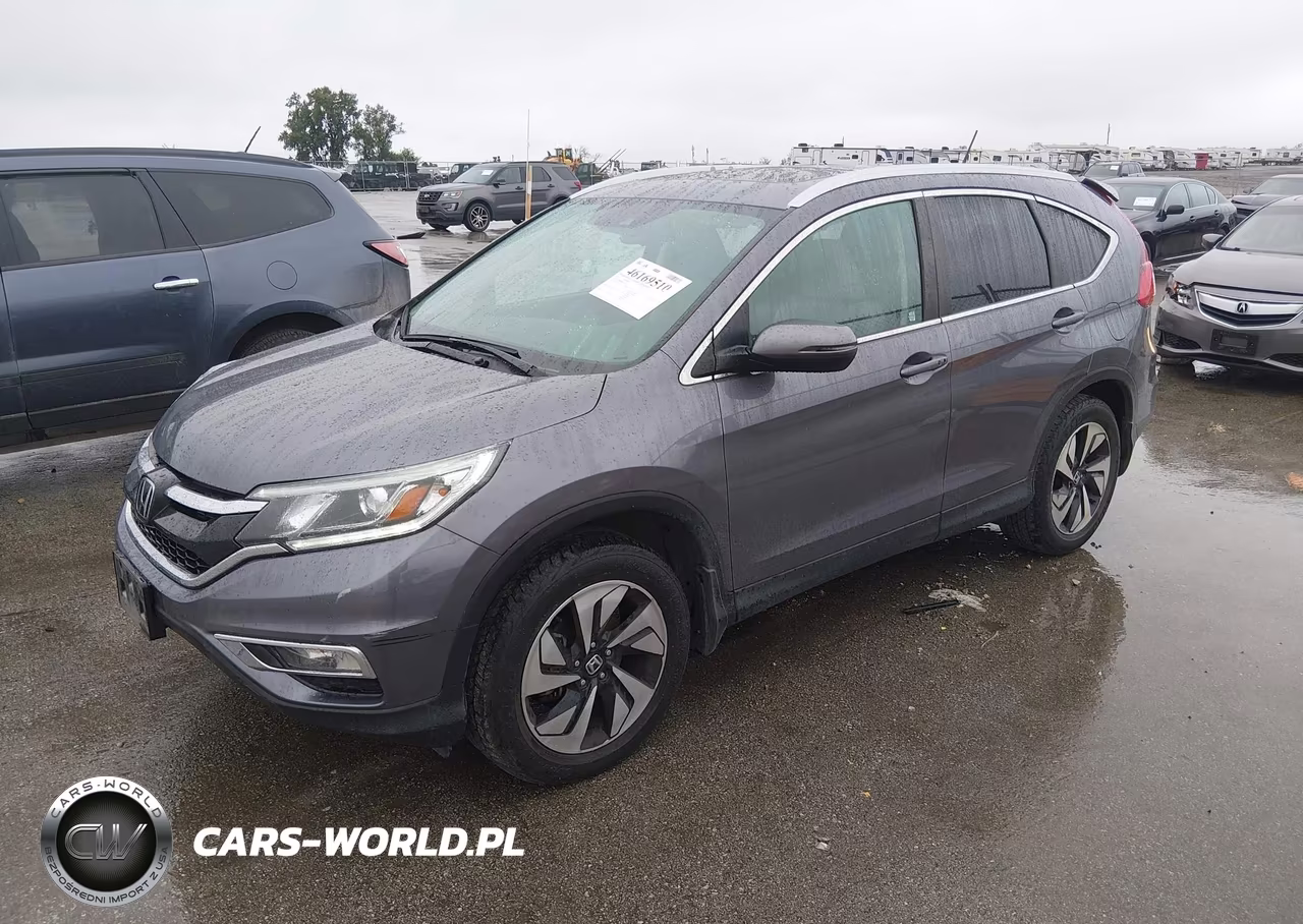 2016 Honda Cr-V Touring VIN:5J6RM4H96GL125514 - 2