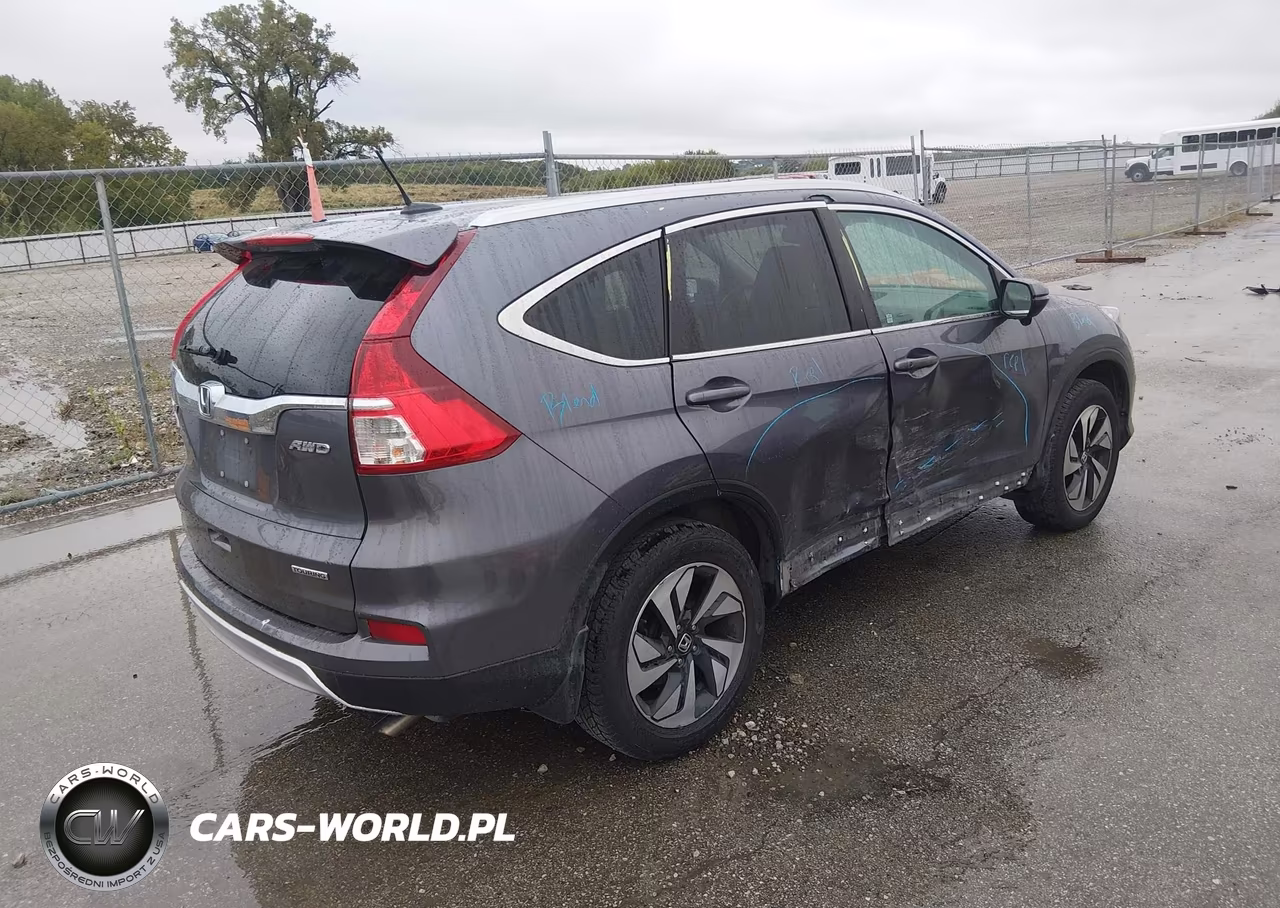 2016 Honda Cr-V Touring VIN:5J6RM4H96GL125514 - 4