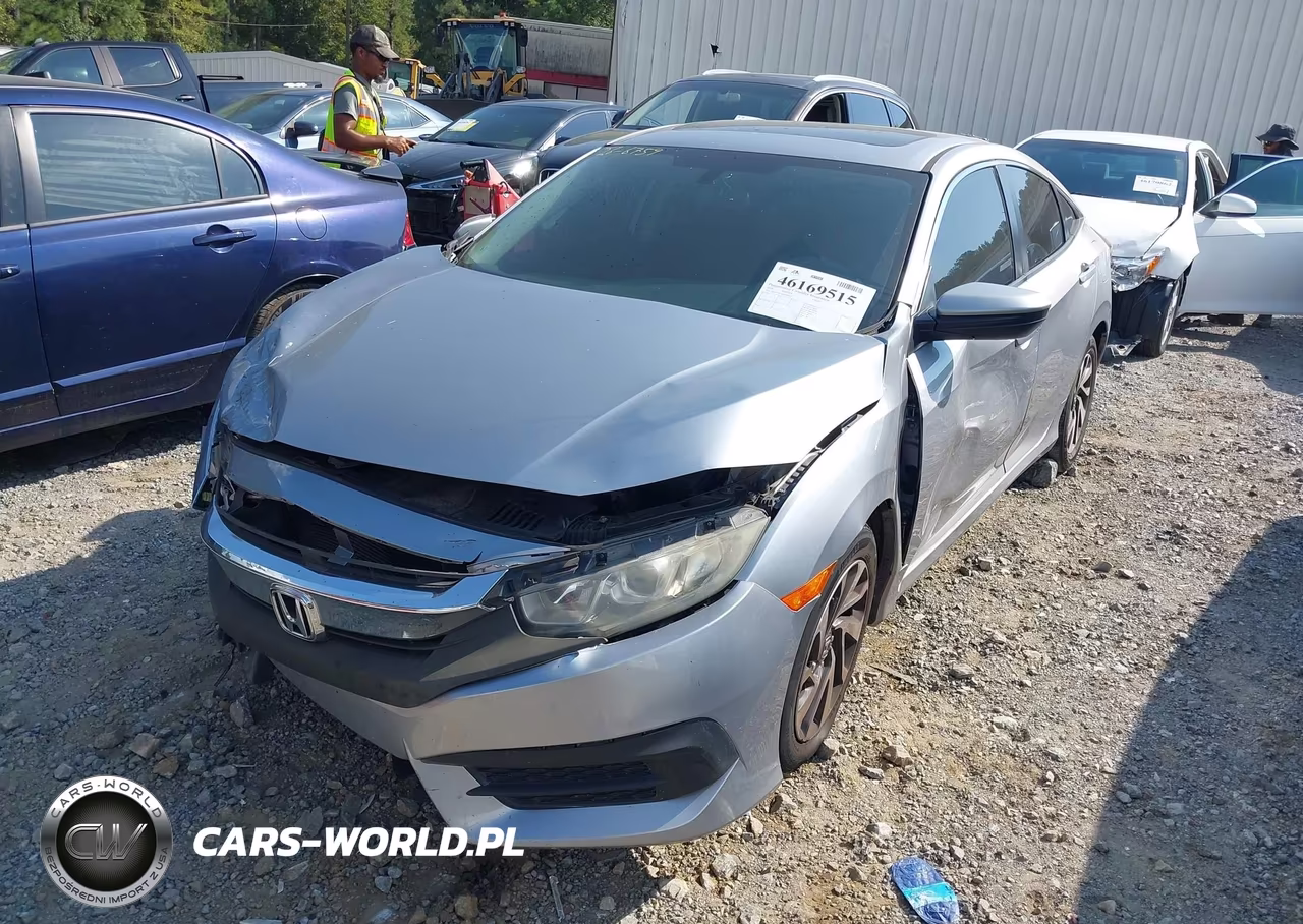2018 Honda Civic Ex VIN:2HGFC2F7XJH549513 - 2