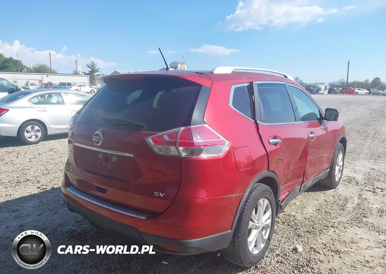 2015 Nissan Rogue Sv VIN:5N1AT2ML7FC764071 - 4
