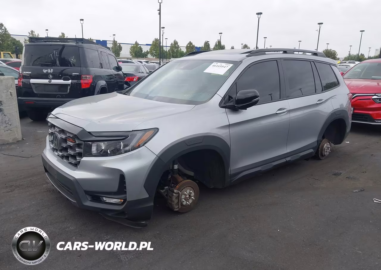 2023 Honda Passport Awd Trailsport VIN:5FNYF8H60PB035299 - 2