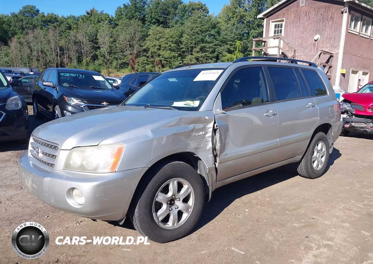 2002 Toyota Highlander Limited V6 VIN:JTEHF21A420094483 - 2