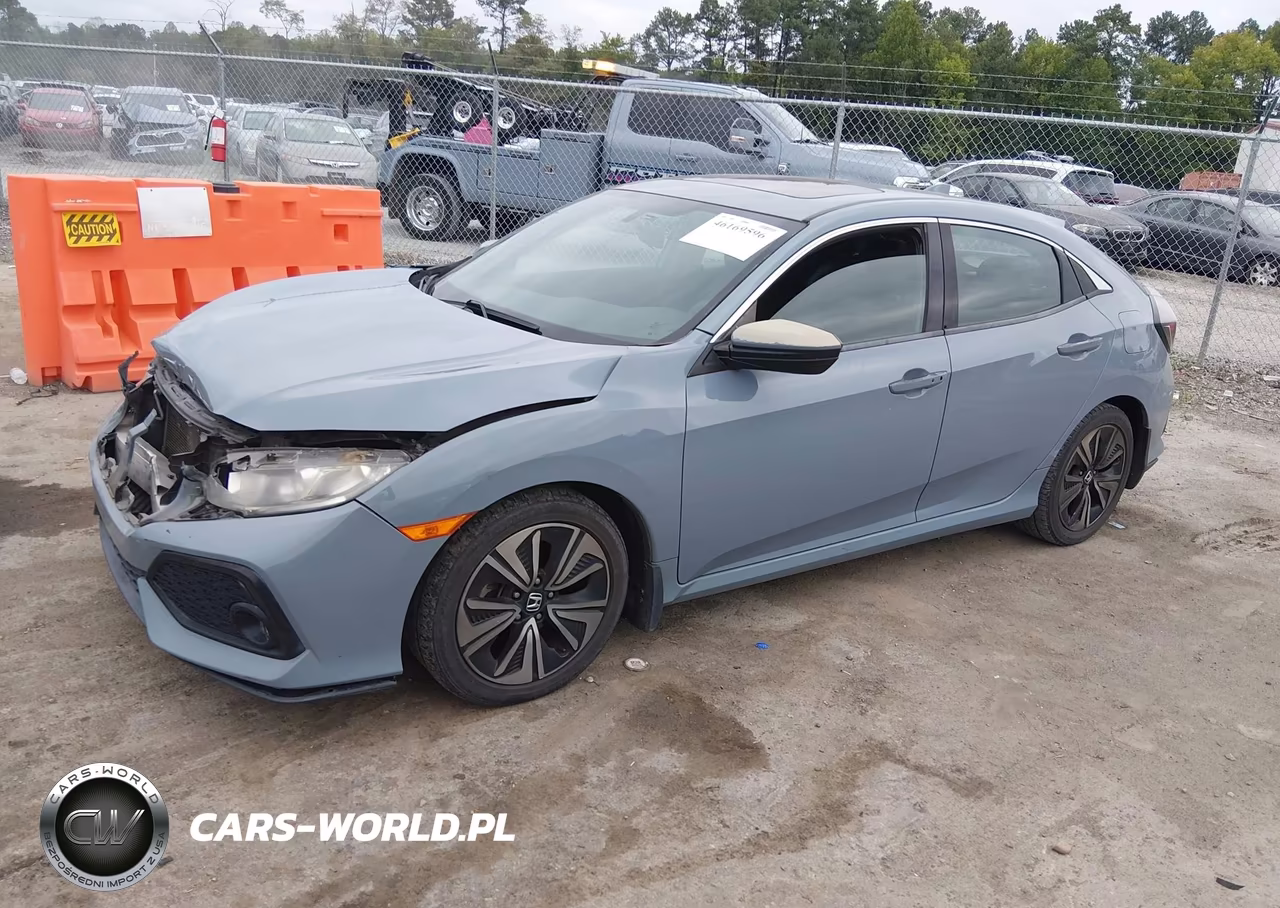 2017 Honda Civic Ex VIN:SHHFK7H5XHU211182 - 2