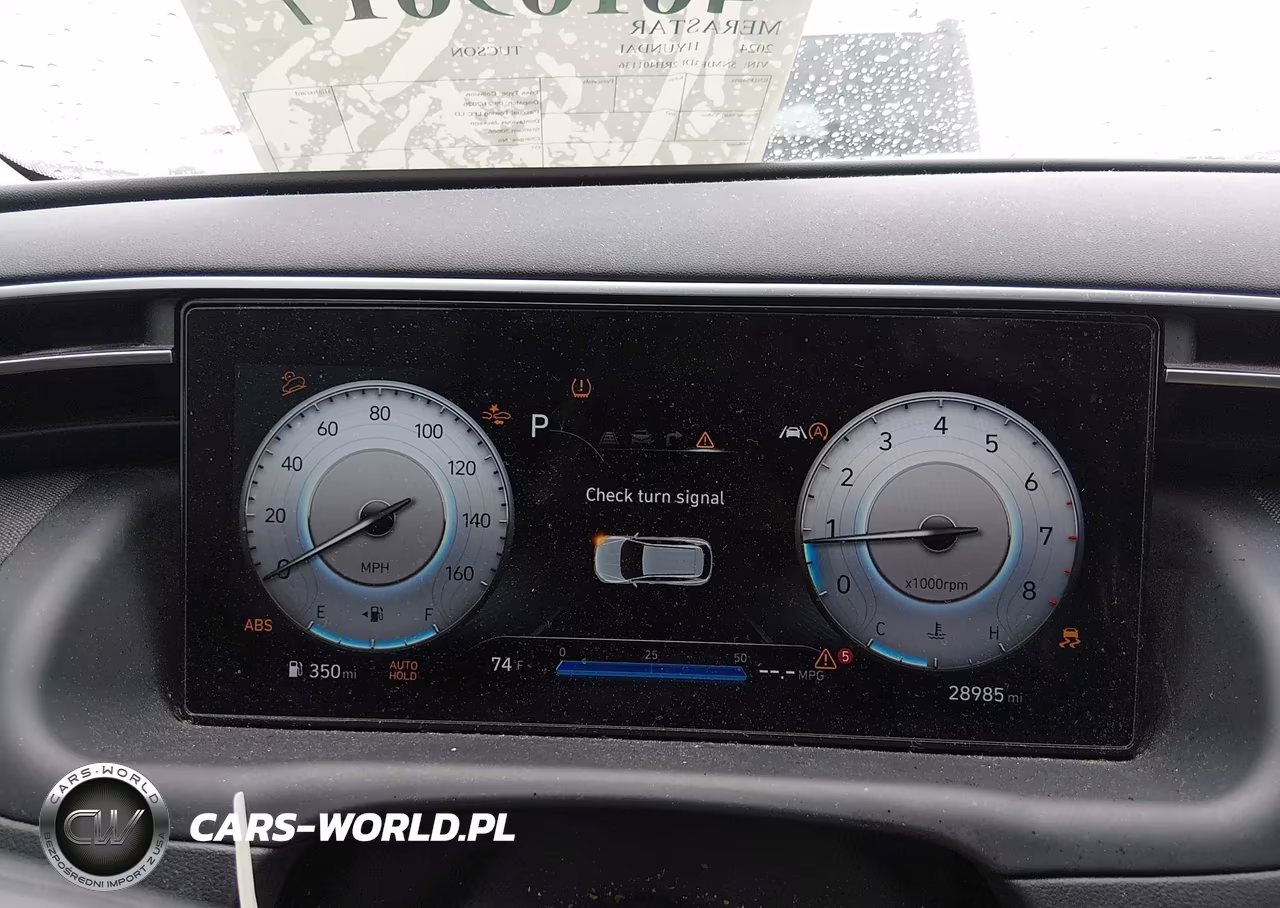 2024 Hyundai Tucson Sel VIN:5NMJF3DE2RH401136 - 7