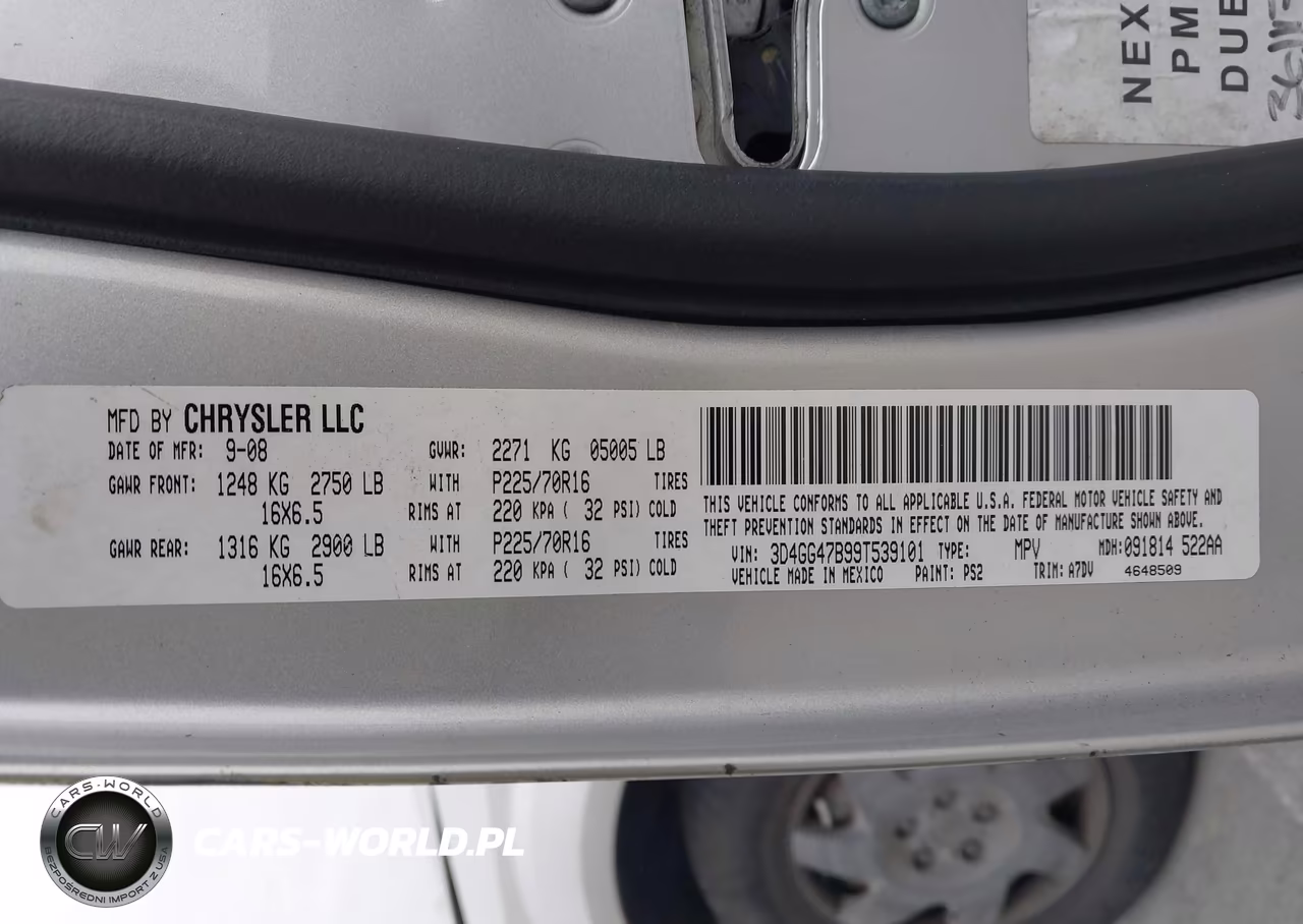 2009 Dodge Journey Se VIN:3D4GG47B99T539101 - 9
