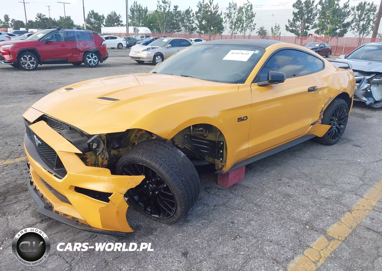 2022 Ford Mustang Gt Premium VIN:1FA6P8CF5N5114838 - 2
