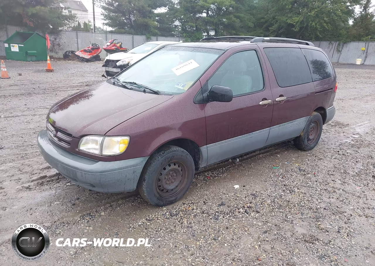 2000 Toyota Sienna Le VIN:4T3ZF13C0YU298994 - 2