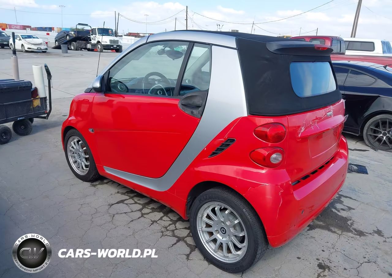 2012 Smart Fortwo Passion VIN:WMEEK3BA9CK558916 - 3