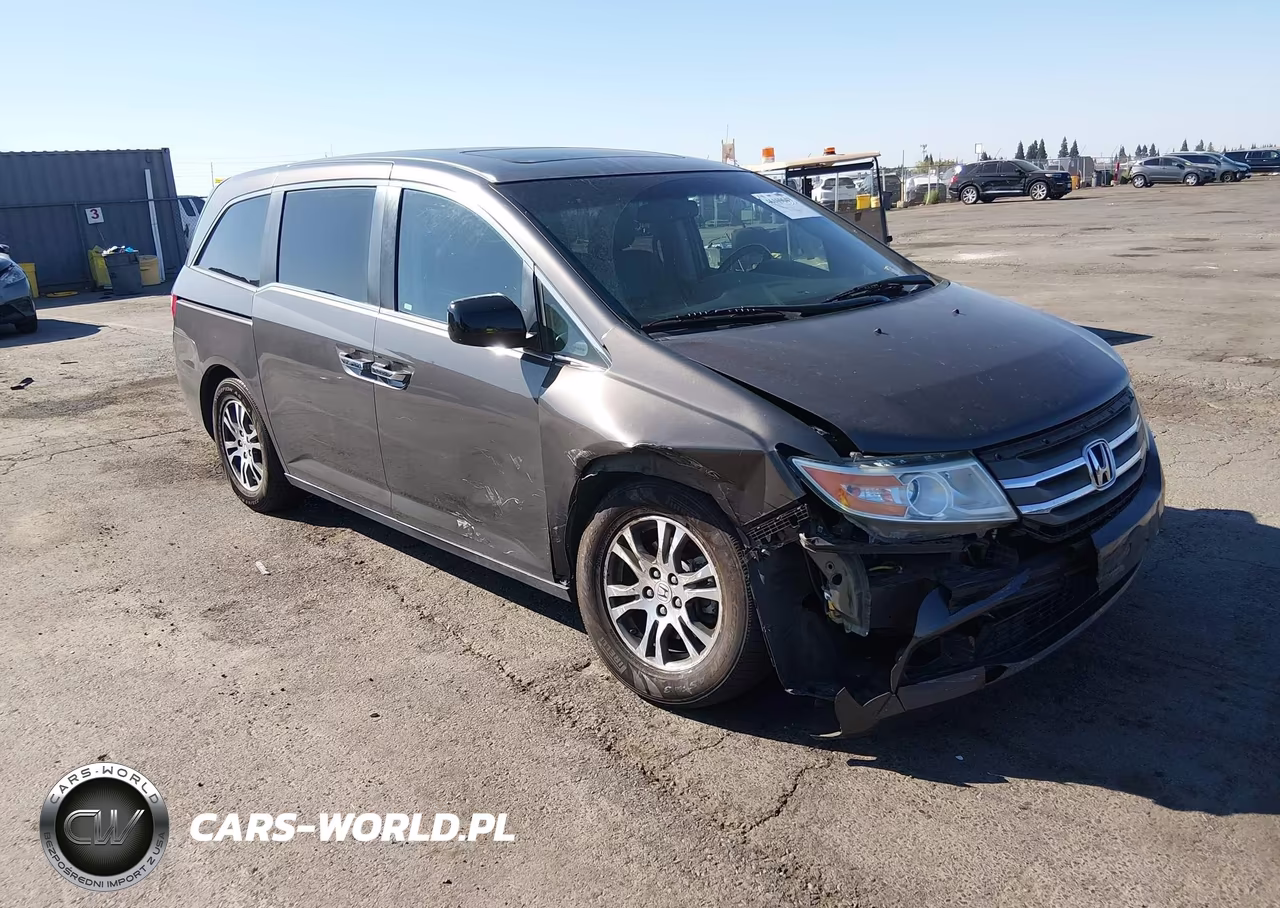 2013 Honda Odyssey Ex-L VIN:5FNRL5H65DB088569 - 1