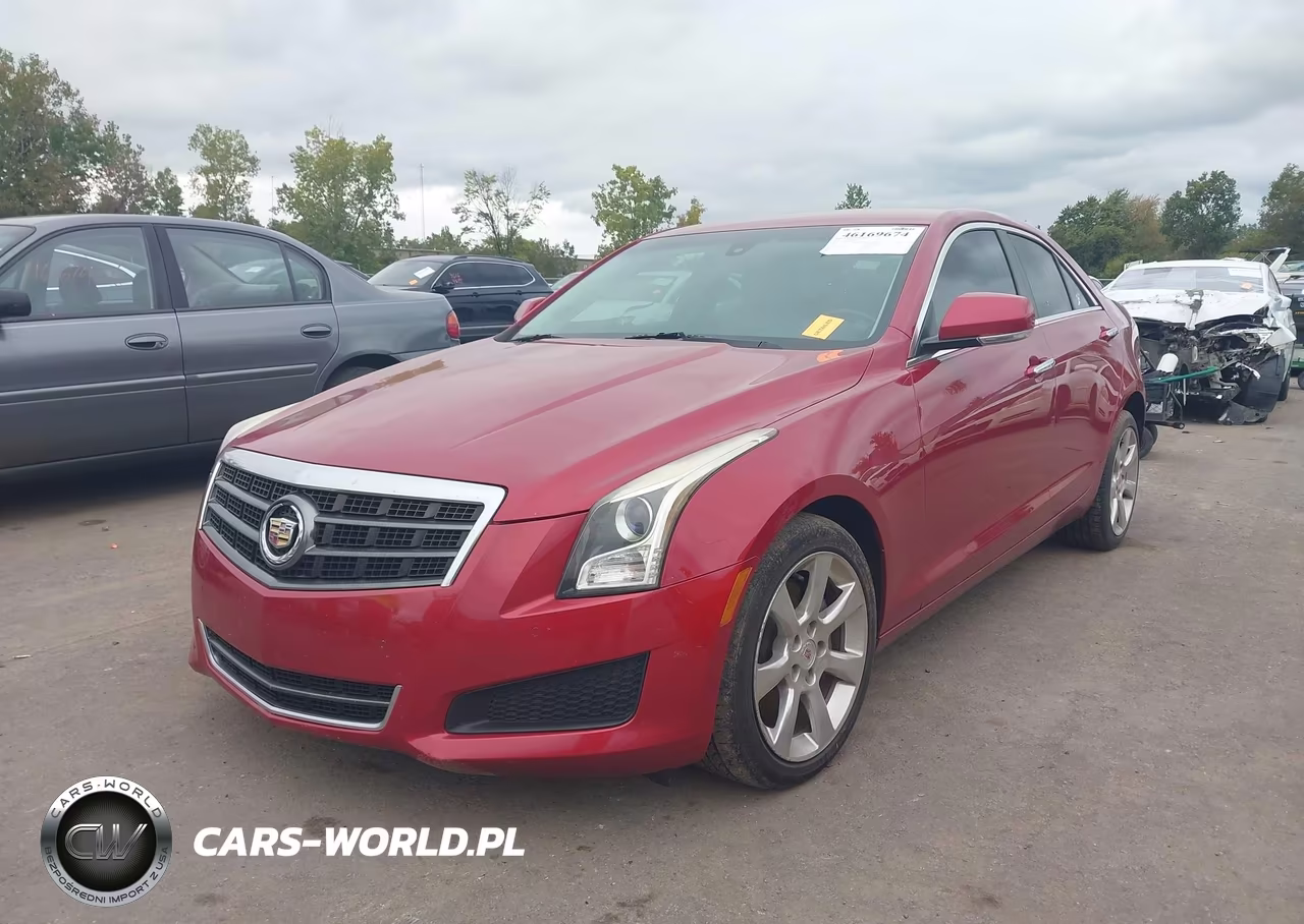 2013 Cadillac Ats Luxury VIN:1G6AH5R36D0107408 - 2