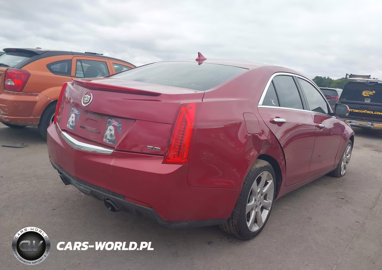 2013 Cadillac Ats Luxury VIN:1G6AH5R36D0107408 - 4