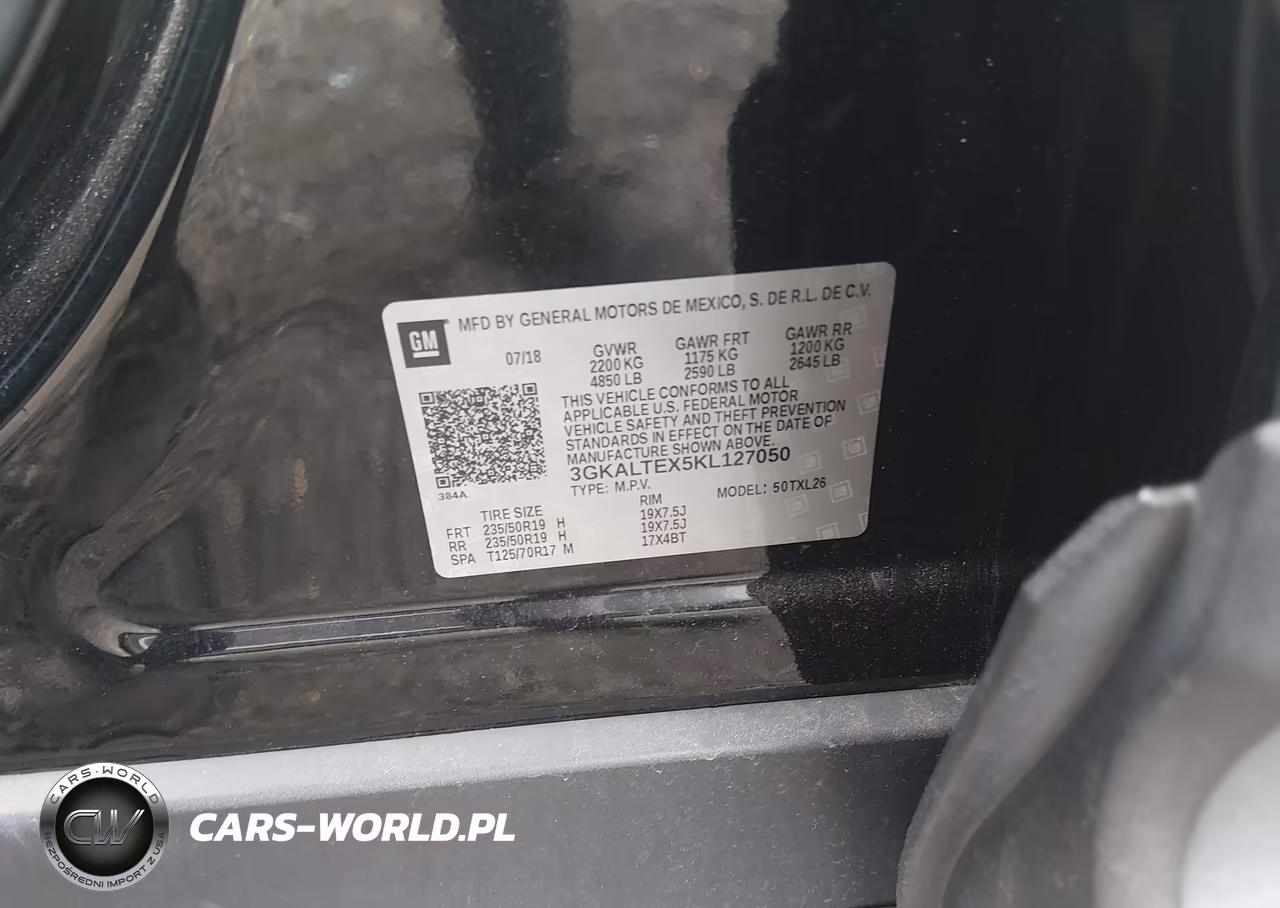 2019 GMC Terrain Sle VIN:3GKALTEX5KL127050 - 9