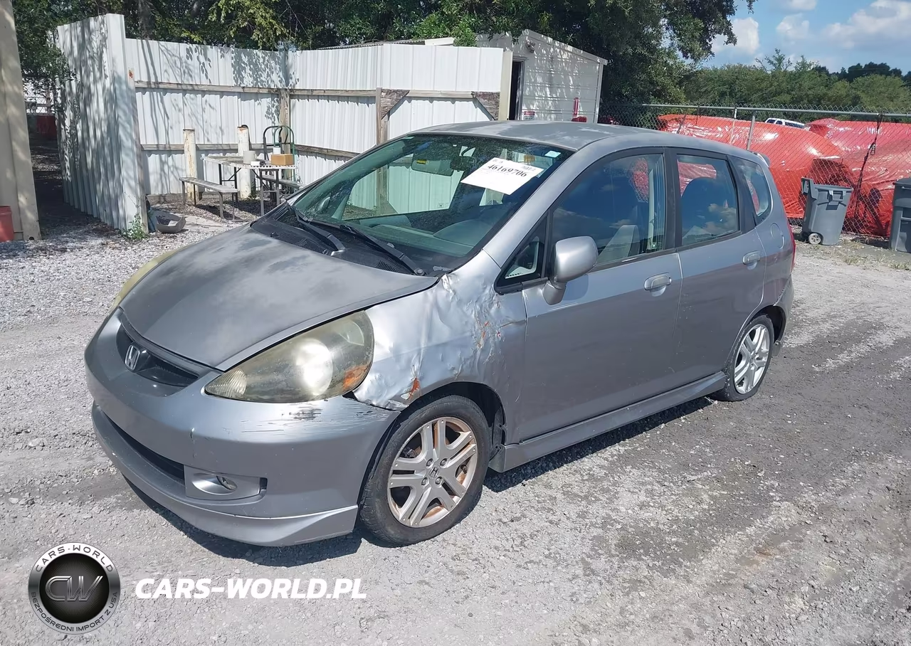 2008 Honda Fit Sport VIN:JHMGD38638S012302 - 2