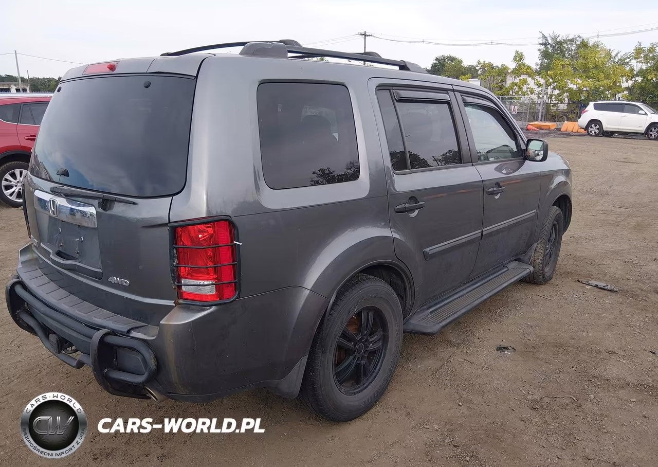 2011 Honda Pilot Lx VIN:5FNYF4H24BB008542 - 4