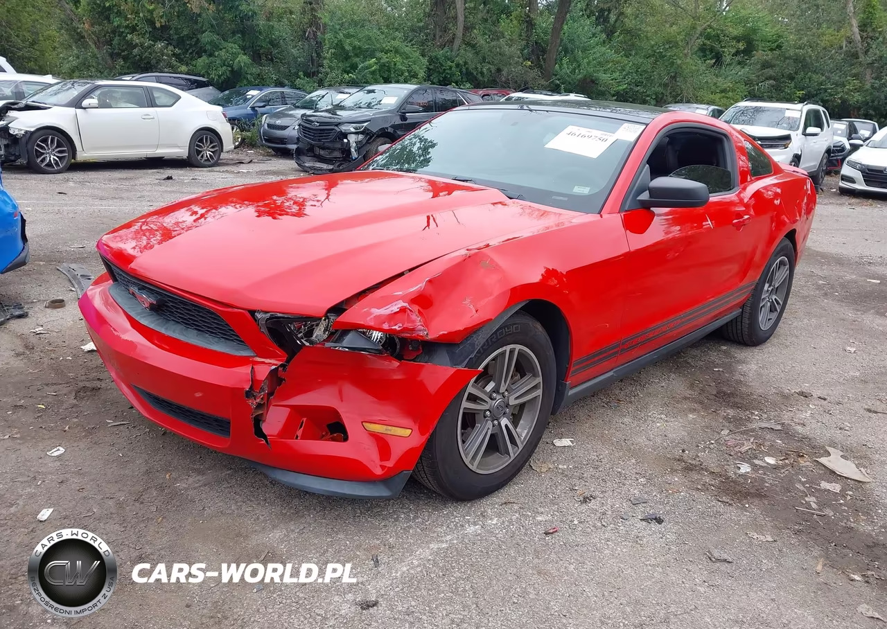 2012 Ford Mustang V6 Premium VIN:1ZVBP8AM0C5218058 - 2