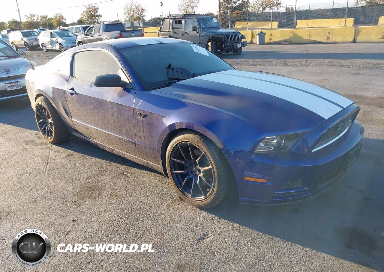 2013 Ford Mustang V6 VIN:1ZVBP8AM1D5221651 - 1